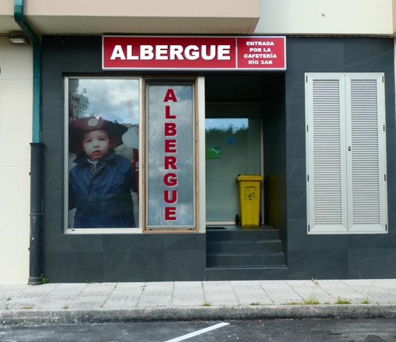 Albergue Cafeteria Rio Sar Padrón Exterior foto